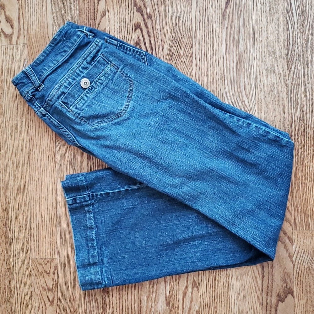 (0) American Eagle Outfitters Bootcut Denim Jeans Classic Vintage Look